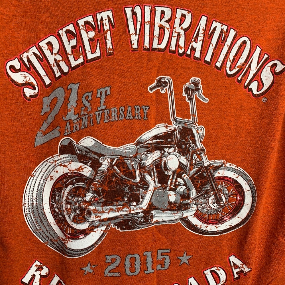 2015 Street Vibrations Reno NV Mens Size Large